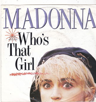 Single Madonna - Who's that girl - 0