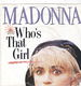 Single Madonna - Who's that girl - 0 - Thumbnail