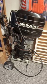 Mercury 25PK 2 takt kortstaart met afstandsbediening - 0