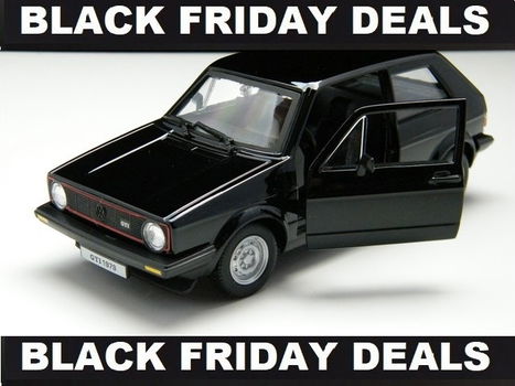 modelauto Volkswagen Golf MK1 1979 – Bburago 1:24 - BLACK FRIDAY DEALS - 0