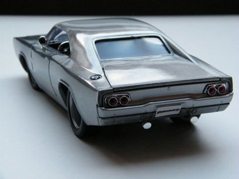 modelauto Dodge Charger – Fast Furious 7 -Polish Metal- Jada 1:24 - Black Friday - 5