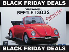 Modelbouw Volkswagen Beetle / Kever 1303S Cabriolet 1:24 Black Friday Deals