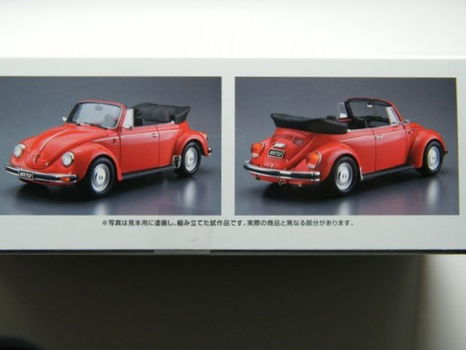 Modelbouw Volkswagen Beetle / Kever 1303S Cabriolet 1:24 Black Friday Deals - 1