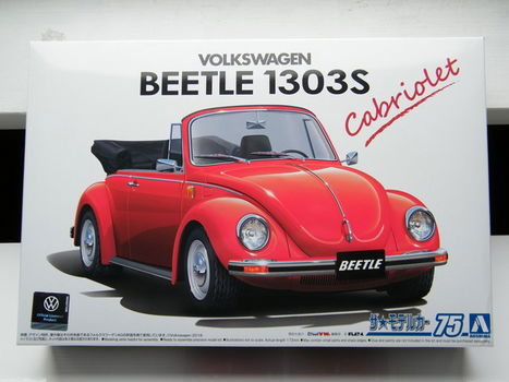 Modelbouw Volkswagen Beetle / Kever 1303S Cabriolet 1:24 Black Friday Deals - 2