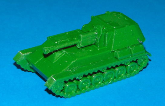 Sovjet SU-76 vroeg - 3D-print in diverse schalen - 0