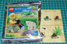 Lego City avonturier Jessica met jonge leeuw