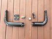 Harley XL sportster 84 - 03, adjustable highway pegs, zwart, als nieuw - 4 - Thumbnail