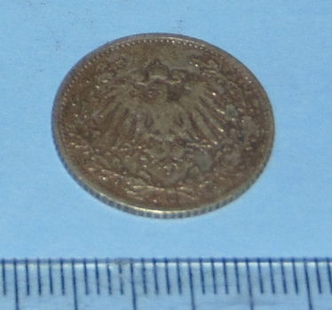 Duitsland - halve mark 1909G - zilver - 1