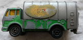 Modelauto, Majorette, Schaal 1:100, No.218 - Mercedes-Benz NG Garbage Truck - Green, 1982-1984.(1) - 4 - Thumbnail