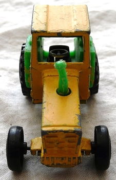 Modelauto, Majorette, Schaal 1:65, No.208 - Tracteur (1980) - Yellow, 1982-1986.(Nr.1) - 1