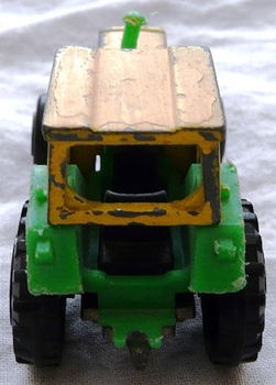 Modelauto, Majorette, Schaal 1:65, No.208 - Tracteur (1980) - Yellow, 1982-1986.(Nr.1) - 2