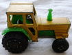 Modelauto, Majorette, Schaal 1:65, No.208 - Tracteur (1980) - Yellow, 1982-1986.(Nr.1) - 5 - Thumbnail