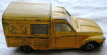 Modelauto, Majorette, Schaal 1:60, No.235 - Citroën Acadiane - Yellow, 1983-1985.(Nr.1) - 5 - Thumbnail