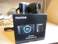 Fuji X-M1 digitale camera complete set