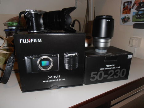 Fuji X-M1 digitale camera complete set - 4