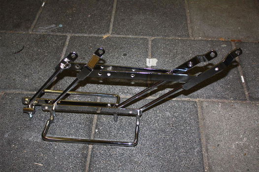 Ledrie Zadeltasbeugels set Honda VT 750 ACE - 1