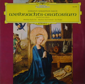 LP - BACH - Weihnachts-Oratorium - Karl Richter - 0