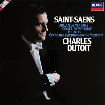 LP - Saint Saëns - Organ Symphony - Charles Dutoit - 0