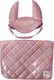 Stokpaard Zadeldekje en Glitter Muts Roze - 0 - Thumbnail