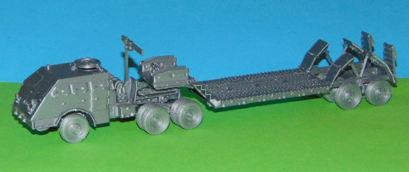 Dragon Wagon en Sherman - 3D-print in 1:72 - gebouwd - 1