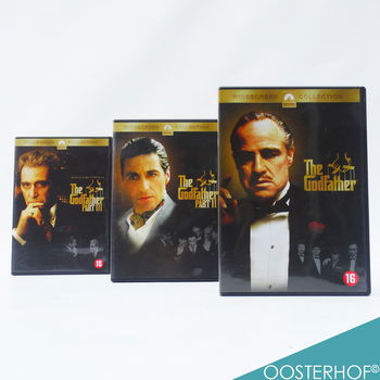 DVD - The Godfather - 1+2+3 - BOX - 0