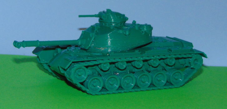 Amerikaanse M48 tank - 3D-print in diverse schalen - 0