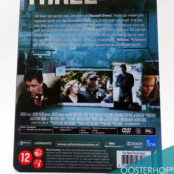 DVD - The Next Three Days | Russel Crow | LE | Steelbook - 3