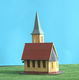 Kerk met spitse toren H0/HO [NH802] - 1 - Thumbnail