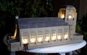 Kerstverlichting kerstdorp - Radio Kootwijk kathedraal - Gebouw A - Apeldoorn - 4 - Thumbnail