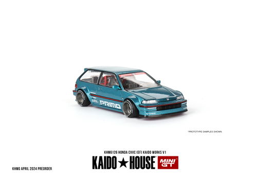 Honda Civic (EF) Kaido Works V1 1:64 MiniGT 210 - 0