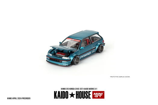 Honda Civic (EF) Kaido Works V1 1:64 MiniGT 210 - 1