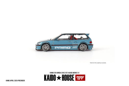 Honda Civic (EF) Kaido Works V1 1:64 MiniGT 210 - 3