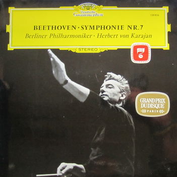 LP - Beethoven Symphonie nr.7 - Herbert von Karajan - 0