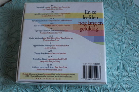 Cdbox En ze leefden nog lang en gelukkig..... - 10 cd's - 1