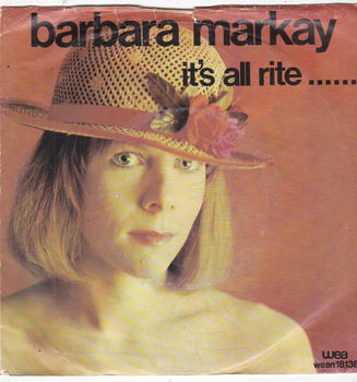 Single Barbara Markay - It's all right - 0