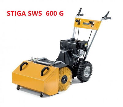 STIGA SWS 600 G + vangbak = veegmachine - 0