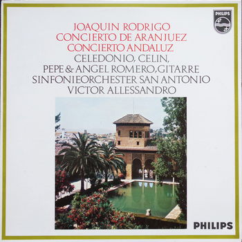 LP - RODRIGO - Concierto Aranjuez / Andaluz - Pepe&Angel Romero gitarre - 0