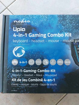 Nedis Upia 4 in1 gaming set nieuw in doos. - 1