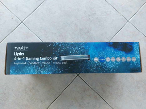 Nedis Upia 4 in1 gaming set nieuw in doos. - 2