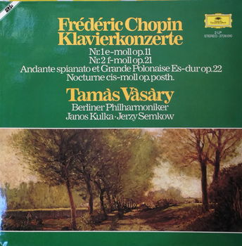 LP - Chopin - Klavierkonzerte - Tamàs Vàsàry - 0