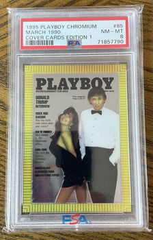 PLAYBOY tradingcards, Chromium Cover Cards, Edition 1 - 2