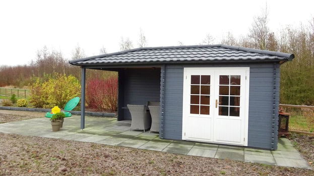 Tuinhuis-Blokhut 3030 Z: 576 x 300 x 263 cm (h) - 2