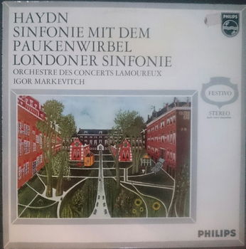 LP - Haydn - Symphonie mit dem Paukenwirbel - Igor Markevitch - 0