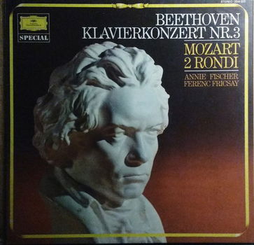 LP - Beethoven * Mozart - Anne Fischer piano - 0