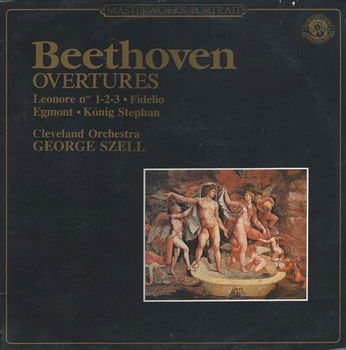 LP - Beethoven - Overtures - George Szell - 0