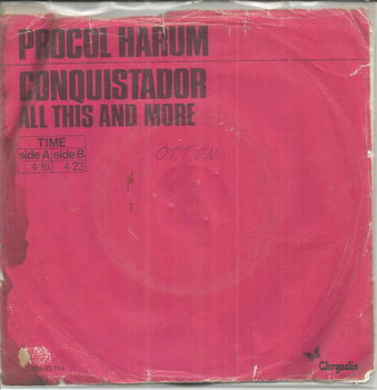 Procol Harum – Conquistador (1972) - 0