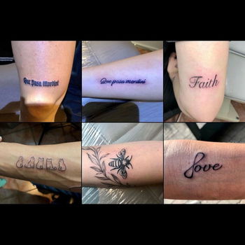 2 Small tattoos/ 2 Kleine tattoos 60 Euro - 5