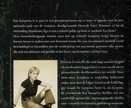 Patricia Cornwell = De Scarpetta factor - Kay Scarpetta thriller - 1