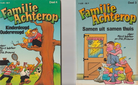 Familie Achterop deel 1 t/m 4 - 1