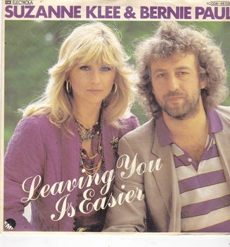 Single Suzzanne Klee & Bernkie Paul - Leaving you is easier - 0